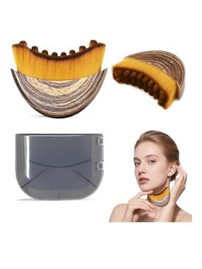 lymphatic contour face brush